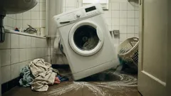 Pračka skáče počas odstreďovania: príčiny problému a čo s tým môžete urobiť